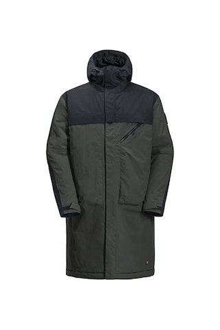 Jack Wolfskin Heumarkt 2L Parka Unisex Uzun Outdoor Montu 1116161-6502 Gri 1116161-6502