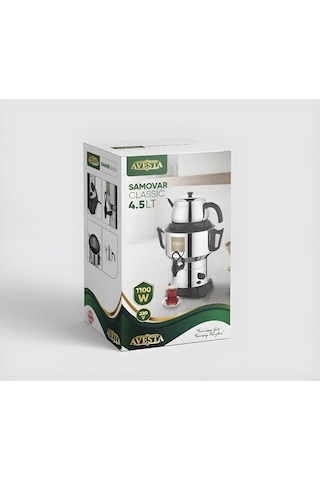 Avesta 4.5 Lt Ev Tipi Klasik Elektrikli Semaver