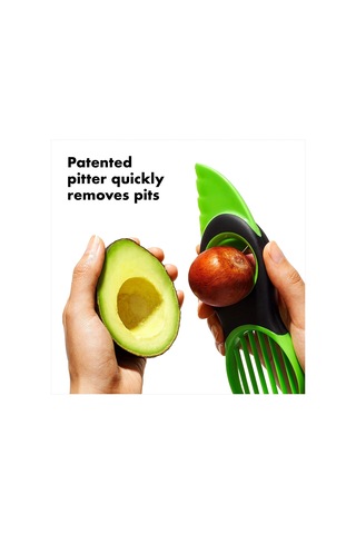 Youtek 3'lü Avokado Dilimleyici: Kesme, Çekirdek Kaldırma Ve Scoop İşleviyle Pratik Mutfak Aleti Gösterildiği Gibi