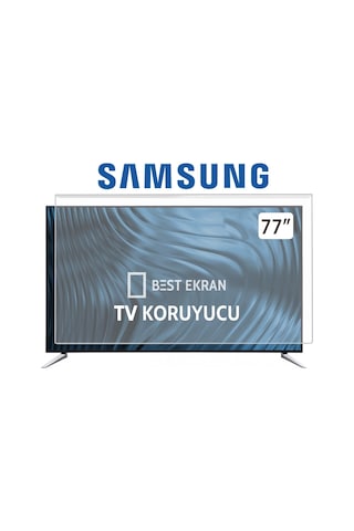 Samsung 77" İnç 195 Ekran Oled Qled Tv Ekran Koruyucu