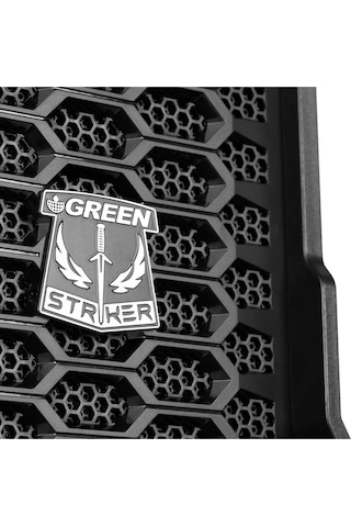 Green Strıker Midtower 3x120mm Fan Siyah Bilgisayar Kasası 6x120mm Fan Desteği Psuyok
