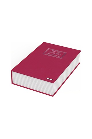 İnsafe Isc802B Büyük Boy Para Saklama Kasası Kitap Şeklinde Siyah