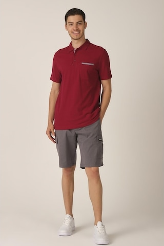 Alexander Gardi Alexandergardı Polo Yaka Erkek T-shirt Cas442940 Bordo