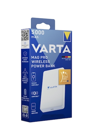 Mag Pro Kablosuz Powerbank 5000 Mah Beyaz Beyaz