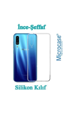 Microcase Meizu 16Xs Ince 0.2 Mm Soft Silikon Kilif - Seffaf 380142696