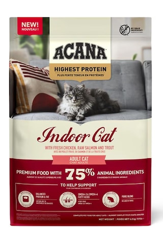 Acana Indoor Yüksek Proteinli Yetişkin Kedi Maması 4500 G