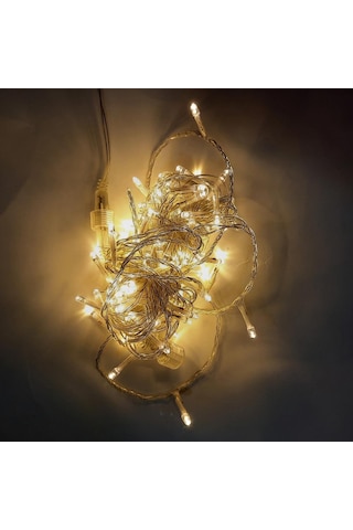 İç Mekan Led Aydınlatma Şeffaf Kablo 10M 100L Gün Işığı