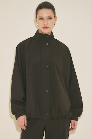 Manuka Premıum Bomber Ceket Kahverengi Ss26ckt00003-122 Kahverengi