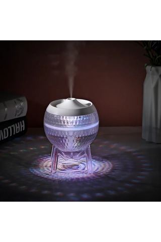 Çeşithane Usb Mini Aroma Difüzör Ultrasonik Hava Nemlendirici Led Atmosfer Lambalı