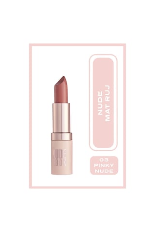 Golden Rose Nude Look Perfect Matte Lipstick Ruj 03 Pinky Nude