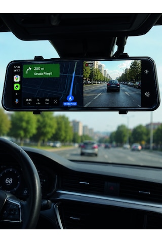 Ayna Carplay Dokunmatik Araç Multimedya Ekranı Ön Arka Kameralı Diğer