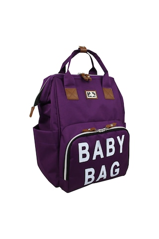 Stylo Roma Baby Bag Anne Bebek Bakım Sırt Çantası Mor