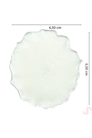 Epoksi Magnet, 6,50 Cm - Gümüş - 10 Adet Gümüş