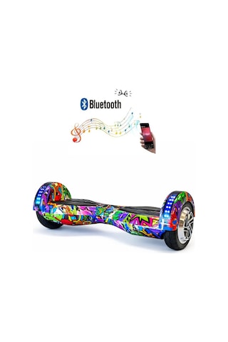 Citymate Smart Balance Elektrikli Kaykay Hoverboard 8.5 İnch Akıllı Denge Ledli Bluetooth Hoparlörlü D04