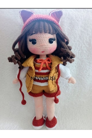 Amigurumi Bilge Bebek Çok Renkli