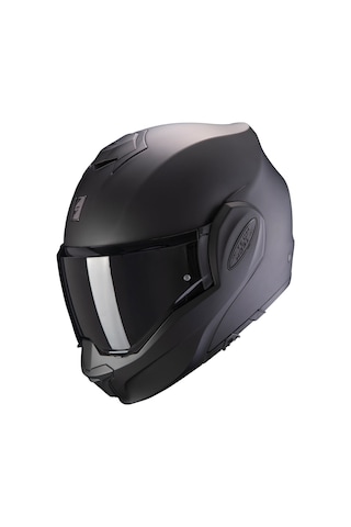 Scorpion Exo-tech Evo Çene Açılabilir Motosiklet Kaskı Mat Siyah Mat Siyah