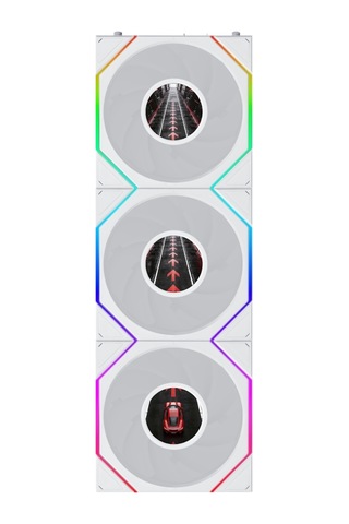 Lian Li Unı Fan Tl Lcd Flex 3x120mm Beyaz Kasa Fanı Azaz0llı0131