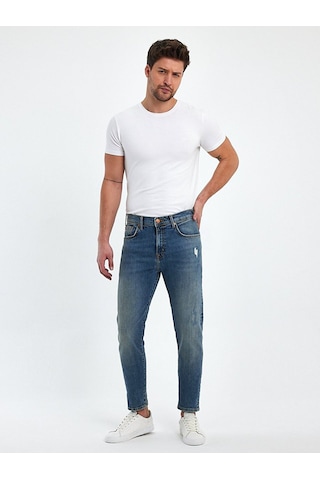 Ltb Dıego X Y Normal Bel Dar Paça Skınny Jean Pantolon 010095149015984 4114 Mavi
