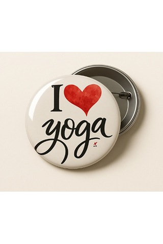 Yoga 4'lü Rozet Seti-44 Mm Çok Renkli