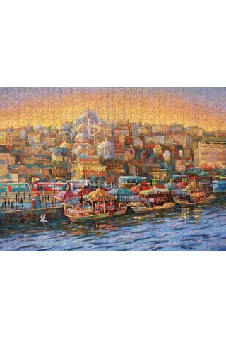 Nova 1000 Parça İstanbul Eminönü Balıkçıları Puzzle - Nikolay Siv