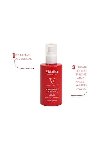 Vidalita Beauty & Care %10 Ürea + Panthenol Moustirizing Nemlendirici Vücut Krem Yoğun Nem Ve Bariyer Onarımı 200 Ml