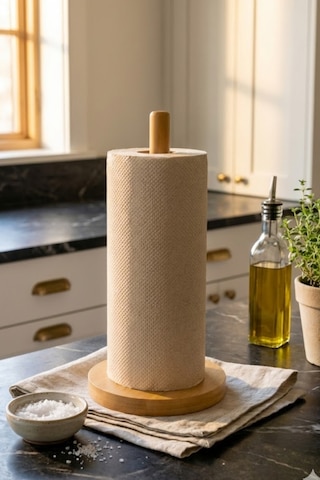 Rulo - Bambu Kağıt Havluluk Yuvarlak 27 Cm Bambu