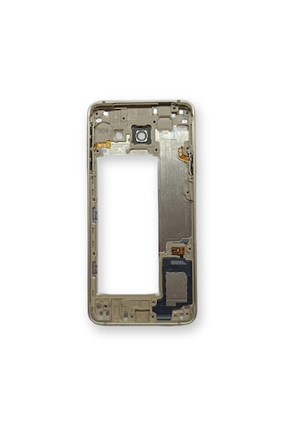 Samsung A310 Kasa Samsung Uyumlu Galaxy A3 2016 Gri Renk Orta Kasa Çıtalı On Off Ses Tuş Bordu Buzzer Hoparlör Açık Gri
