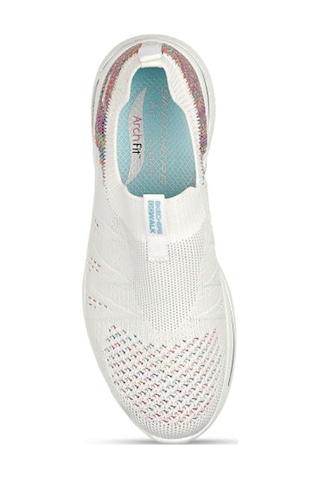 Skechers Go Walk Arch Fıt Kadın Ayakkabı 124478-wmlt Beyaz