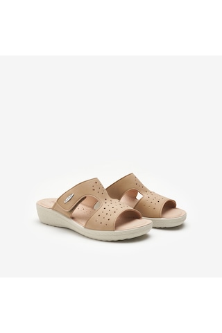 6009 Beige Terlik Kadın 55 D70 Ca Fly Flot Synthetıc 6009-beige Bej