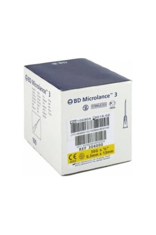 Bd Mıcrolance Mezoterapi Iğnesi 30G 0.3 x 13Mm 10 Kutu 1000 Ad Bd Mıcrolance Mezoterapi Iğnesi 30G 0.3 x 13Mm 10 Kutu 1000 Ad