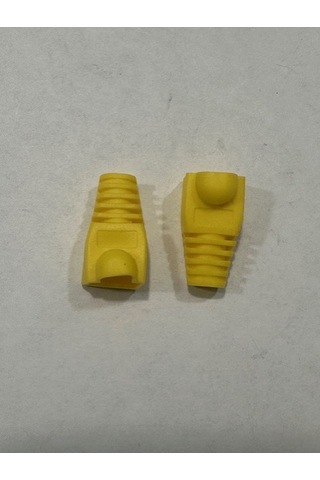 Sarı Rj45 Kılıf Sarı Cat6 Kılıf Sarı Cat5 Kılıf 100 Adet