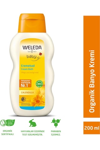 Weleda Baby Calendula Banyo Kremi 200ml