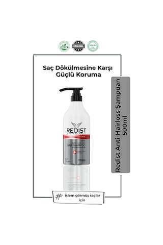 Redist Saç Dökülmesine Karşı Şampuan 500 ML