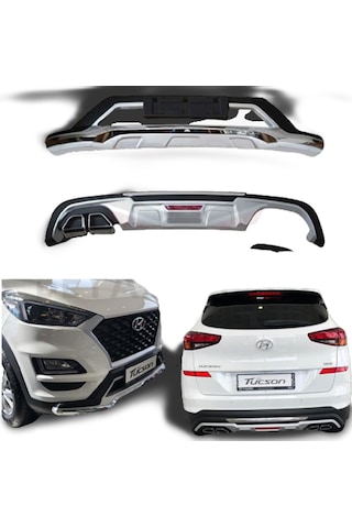 Hyundai Tucson Ön Arka Koruma Difüzör 2018 - 2021