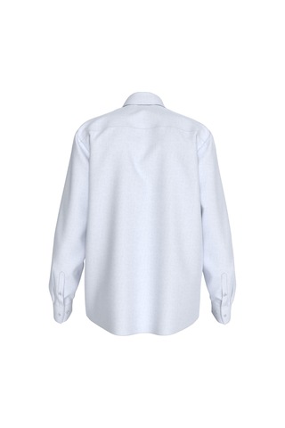Calvin Klein Erkek Ls Sld Günlük Keten Beyaz Klasik Gömlek-13671 Beyaz