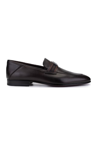 Valentino Valentıno Erkek Hakiki Deri Kahverengi Loafer Ayakkabı 667 20090 Erk Ayk Y23 Brown Kahverengi