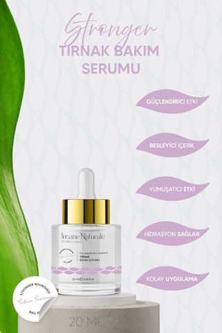 Insane Naturale Tırnak Bakım Serum 20 ML