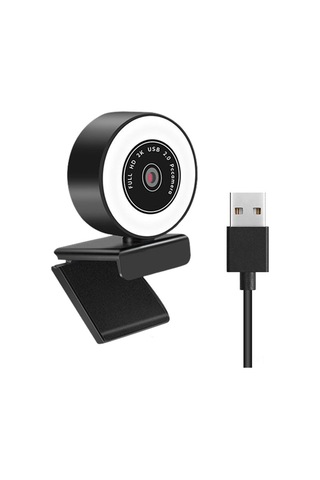 Youmex 5mp Otomatik Odaklı Usb Web Kamerası - 3 Seviye Güzellik Işığı, Gürültü Azaltıcı Mikrofon, 360 Dönebilen, Çift Taraflı Tripod Ucu İle Masaüstü/ Telefon Tutucu