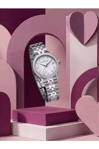 Maurice Lacroix 1975 33 Mm Quartz Saat 751006-sd502-170-1 Sedef