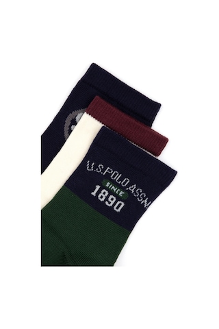 U.S. Polo Assn. U.s. Polo Assn. Erkek Çocuk Yeşil Çorap Soket 50318049-vr054 Yesil