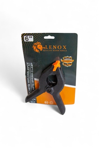 Lenox 6" Plastik Yaylı Kelepçe
