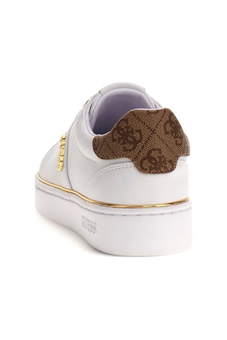 Guess Kadın Britz Metalik Detaylı Sneaker - Beyaz 4221540