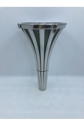 Plastik. 19 Cm Krom Kaplama, Berjer,mobilya,ünite Ayağı 4adet