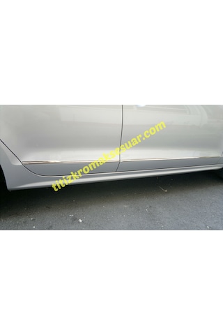 Volkswagen Jetta 2011-2016 Krom Yan Kapı Çıtası Aksesuarı 4 Parça