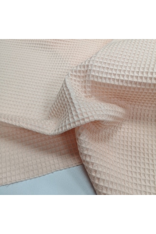 Waffle Pike Bornozluk Kumaş 100% Pamuk W-28 Pembe