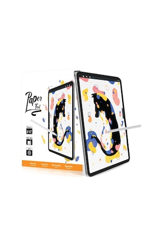 Apple Uyumlu iPad Mini 2021 6.nesil 8.3 Inç Paper-like Kağıt Hissiyatlı Ekran Koruyucu Cam Kılıf