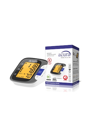 Acura Ac-493 Şarjlı, Çantalı, Xxl Ekranlı Xxl Manşetli Tansiyon Aleti