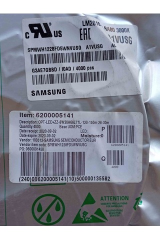 Spmwh1228fd5wnvusg Warm Whıte 5630 Led Opto 100 Adet
