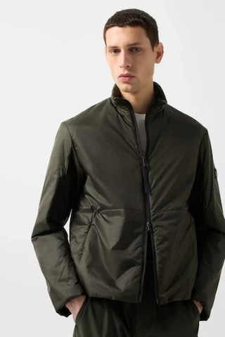 Bogner Kent Lüks Fonksiyonel Stil Hafif Erkek Mont Yeşil