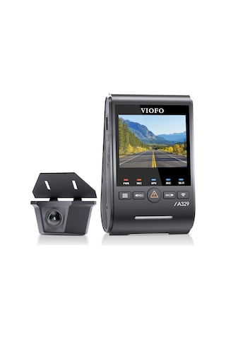 Viofo A329sw 2 Kameralı Ön+arka Su Geçirmez 4k 60fps+2k Sony Starvıs 2 Sensör Gps'li Araç Kamerası